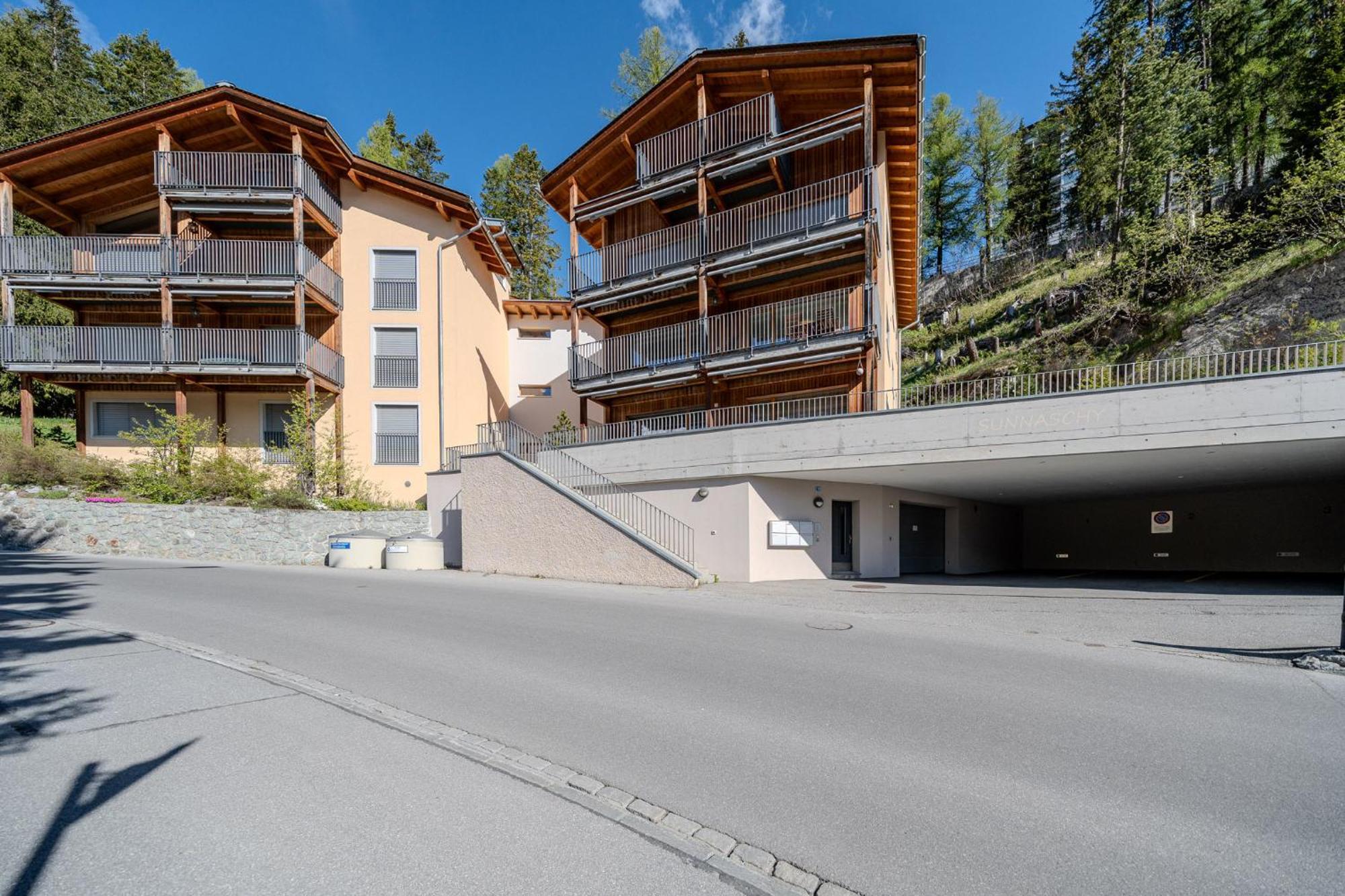 Ferienwohnung Sunnaschy Arosa Exterior foto