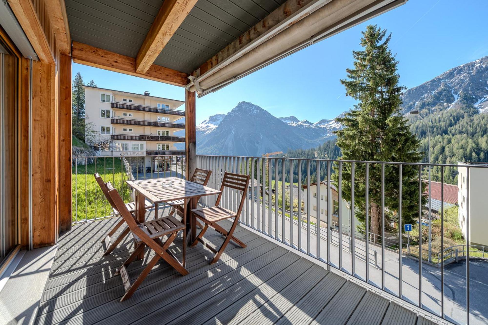 Ferienwohnung Sunnaschy Arosa Exterior foto