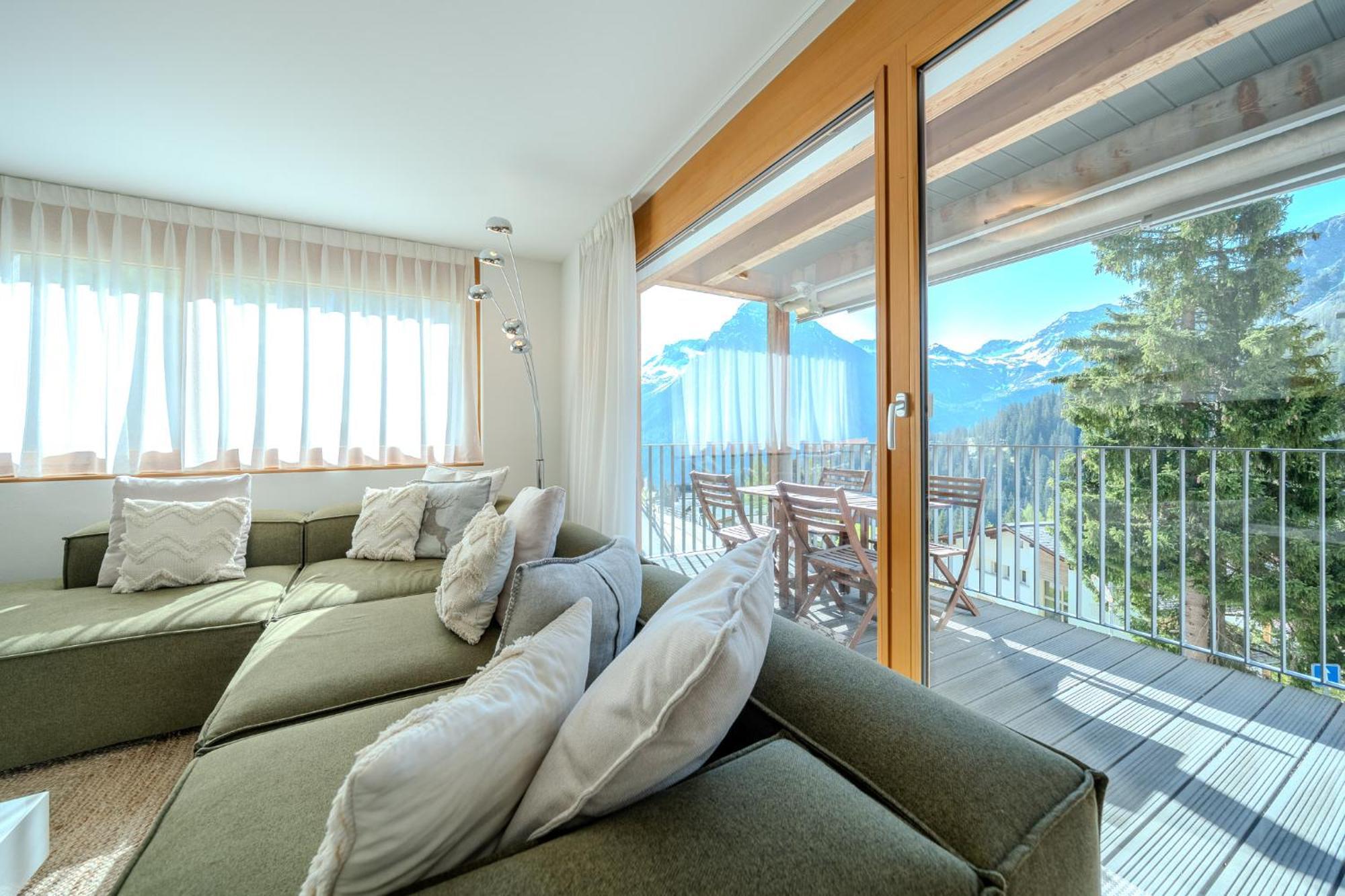 Ferienwohnung Sunnaschy Arosa Exterior foto